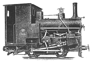Schmalspurlok f&uuml;r 600-900 mm Spurweite, 1895